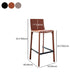 Contemporary Bar and Counter Stool Low Back Stool with 4 Legs Clearhalo 'Bar Furniture' 'Bar Stools' 'bar_stools' 'furn' 'furn_bar_stools' 'Furniture' 'furniture_bar_stools' 'Kitchen & Dining Furniture' 1200x1200_afa0c35e-441c-41a1-94e8-a7daa825d5ee