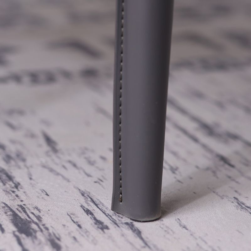 Designer Style Saddle Leather Home Side Chair Parsons Matte Finish Dining Chair(Set of 2) Clearhalo ' kitchen&dining_furn' 'Dining Chairs' 'Dining Tables & Seating' 'dining_chair' 'Furniture' 'furniture_dining_chair' 'Kitchen & Dining Furniture' 'kitchen' 1200x1200_afa1150a-9001-44b0-aa2d-1a66fff6cec8