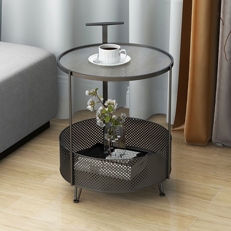 Modernistische 3 Beine runder Seiten des Seitentischs Wohnzimmer Akzent Beizertisch