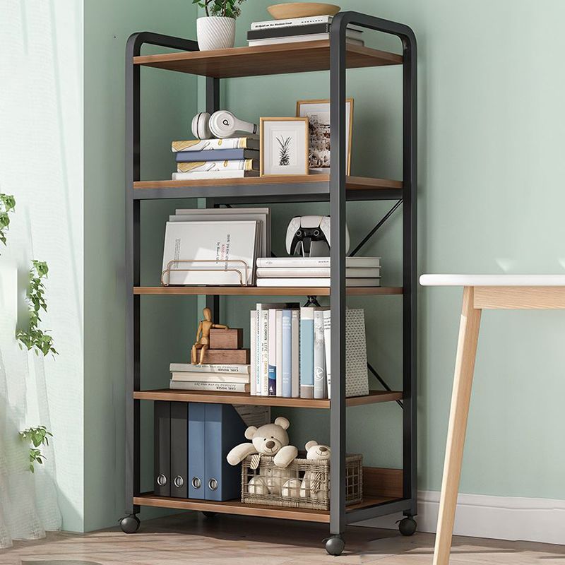 Modern Open Back Etagere Bookcase Steel Bookshelf for Home Office Clearhalo 'Bookcases' 'furn' 'furn_bookcases' 'Furniture' 'Office Furniture' 1200x1200_afa98e07-a733-4196-88db-aad67f3872fe