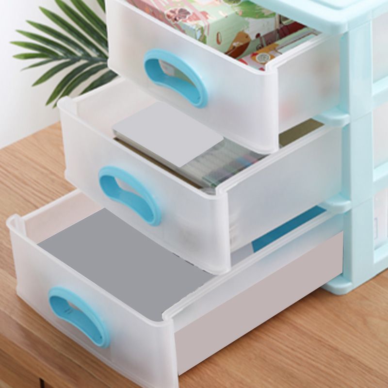 Schubladenanlagenschrank Kontrast Farbe Kunststoff vertikaler Aktenschrank