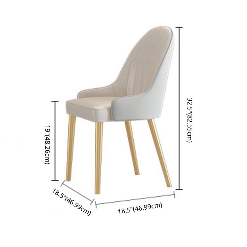 Modern Style Sintered Stone Dining Table with 4 Gold Legs Base for Home Use Clearhalo 'Dining Room Sets' 'Dining Tables & Seating' 'dining_room_set' 'Furniture' 'furniture_dining_room_set' 'Kitchen & Dining Furniture' 'kitchen&dining_furn' 'kitchen' 1200x1200_afacca97-0a3e-4ba8-9adf-f7968092de4c