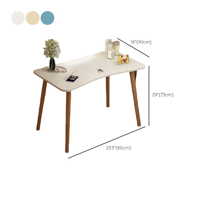 Scandinavo da 15,74 "da toeletta in legno largo vanità per trucco a specchio