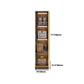 Modern Style Wooden Wardrobe Cloth Rod Included Wardrobe Closet for Bedroom