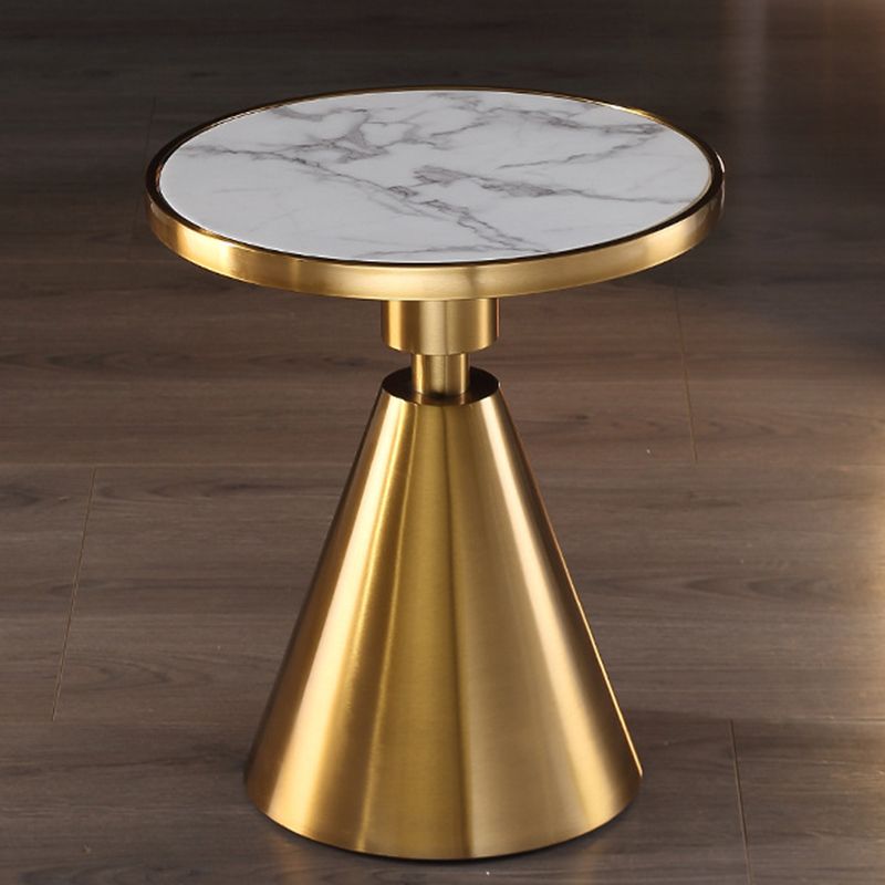 Tavolo da divano in falda in falda in finto glam in falda tavola di divano nero/bianco.