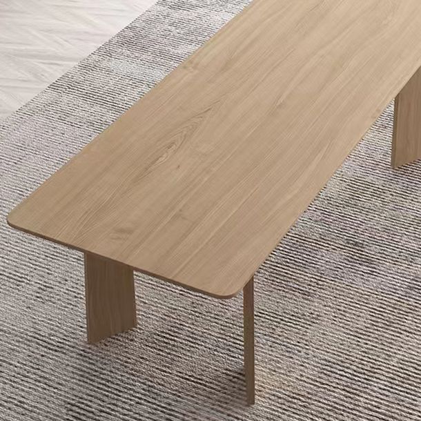 Modern Rectangle Dinette Set 1/2/4/5/6/7 Pieces Indoor Solid Wood Dining Table Set Clearhalo 'Dining Room Sets' 'Dining Tables & Seating' 'dining_room_set' 'furn' 'furn_dining_room_set' 'Furniture' 'Kitchen & Dining Furniture' 1200x1200_afb317e7-8471-4adb-b592-0afab1b2d69e