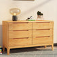 Rectangular Wood Chest Modern Style 5/6/7 - Drawer Accent Chest Clearhalo 'Cabinets & Chests' 'cabinets_chests' 'furn' 'furn_cabinets_chests' 'Furniture' 'Living Room Furniture' 1200x1200_afb97d5a-be35-41e6-8a89-0dc2a3ce8071