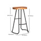 Contemporary Rectangle Bar Set 1/4/7 Pieces Solid Wood Pub Dining Set for Dining Room Clearhalo 'Bar Furniture' 'furn' 'furn_home_bar_bar_sets' 'Furniture' 'Home Bars & Bar Sets' 'home_bar_bar_sets' 'Kitchen & Dining Furniture' 1200x1200_afbbac21-35ec-402e-b578-78626daa5aca