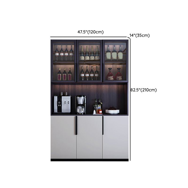 Modernes Sideboard Holzbuffet Sideboard mit Türen für Wohnzimmer