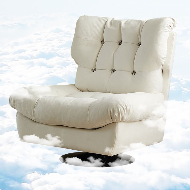 Faux Leather Recliner Solid Color Standard Recliner Chair with Tufted Back Clearhalo 'Chairs & Seating' 'furn' 'furn_recliners' 'Furniture' 'Living Room Furniture' 'Recliners' 1200x1200_afc0fc6a-16ed-49a3-ba40-1c0d38c7a79b