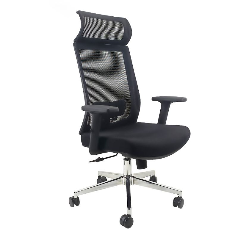 Modern Desk Chair Mesh Computer Chair Adjustable Chair with Wheels Clearhalo 'furn' 'furn_office_chair' 'Furniture' 'Office Chairs' 'Office Furniture' 'office_chair' 1200x1200_afc15813-81fc-4327-9f3a-1db27098c832