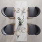 White Stone Top Bar Dining Table Traditional Luxury Bar Table with Sled Base in Gold Clearhalo 'Bar Furniture' 'Bar Tables' 'bar_tables' 'furn' 'furn_bar_tables' 'Furniture' 'furniture_bar_tables' 'Kitchen & Dining Furniture' 1200x1200_afc2ace1-e51c-4fdd-a464-a69170197efd