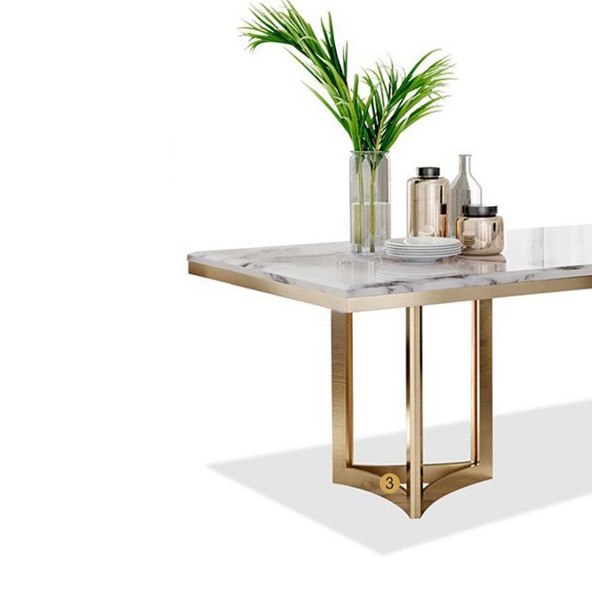 Modern 1/2/5/7 Pieces Dining Set Marble Rectangle Dining Furniture Set /Separate Items Clearhalo 'Dining Room Sets' 'Dining Tables & Seating' 'dining_room_set' 'furn' 'furn_dining_room_set' 'Furniture' 'furniture_dining_room_set' 'Kitchen & Dining Furniture' 'kitchen&dining_furn' 'kitchen' 1200x1200_afc78c4d-e2a4-4b6d-b71d-d8d0c12a0575