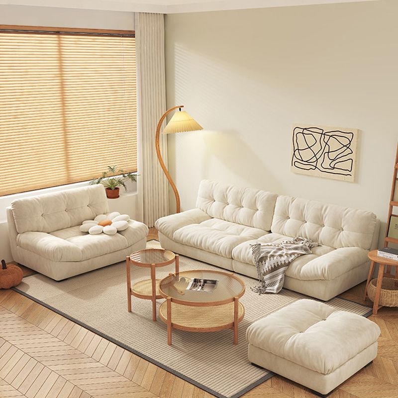 Faux Leather Tufted Back Sofa 40.1 "W Sofa with Pillow Top Arm Clearhalo 'furn' 'furn_sofas' 'Furniture' 'furniture_sofas' 'Living Room Furniture' 'Sofa' 'sofas' 1200x1200_afc927f6-edda-41f0-be0d-731685b844b7