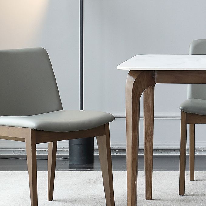 Contemporary Style 1/4/5 Pieces Dining Set Rectangle Sintered Stone Dining Table Set Clearhalo 'Dining Room Sets' 'Dining Tables & Seating' 'dining_room_set' 'furn' 'furn_dining_room_set' 'Furniture' 'furniture_dining_room_set' 'Kitchen & Dining Furniture' 'kitchen&dining_furn' 'kitchen' 1200x1200_afc92e97-5b48-438c-be2f-5c23043dac56