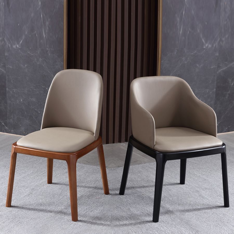 Wood Industrial Dining Chair with Color Cushion Solid Chair for Dining Room Clearhalo ' kitchen&dining_furn' 'Dining Chairs' 'Dining Tables & Seating' 'dining_chair' 'furn' 'furn_dining_chair' 'Furniture' 'furniture_dining_chair' 'Kitchen & Dining Furniture' 'kitchen' 1200x1200_afccc26e-b714-4eec-bf82-c1691e5f9b09