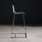 Contemporary Bar-stool Plastic Counter Bar Stool for Kitchen with Metal Legs