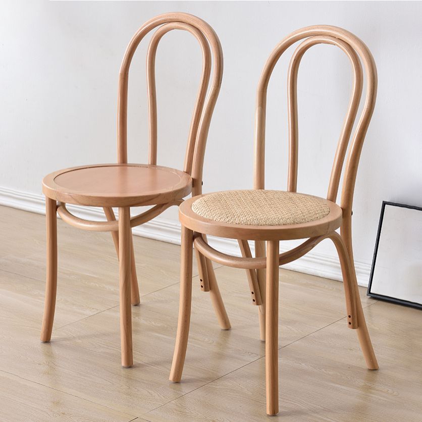 Traditional Wood Dining Chair Windsor Back Side Armless Chair for Home Use Clearhalo ' kitchen&dining_furn' 'Dining Chairs' 'Dining Tables & Seating' 'dining_chair' 'furn' 'furn_dining_chair' 'Furniture' 'furniture_dining_chair' 'Kitchen & Dining Furniture' 'kitchen' 1200x1200_afd70af3-1341-4460-a50f-d76bba9510ed