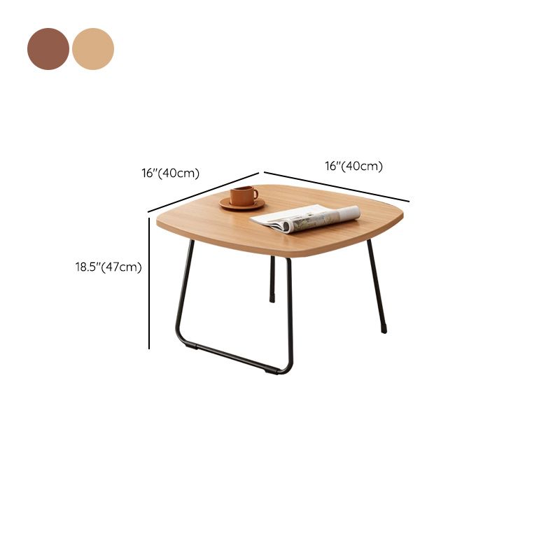 Tavolino da caffè contemporaneo Frame 1 Tavolino da cocktail singolo in legno