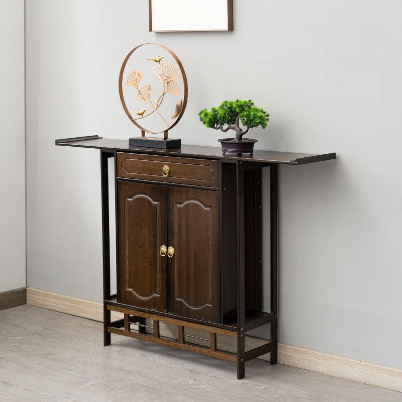 Tabella della console moderna di 31 "H Mid-secolo Tabella del singolo cassetto