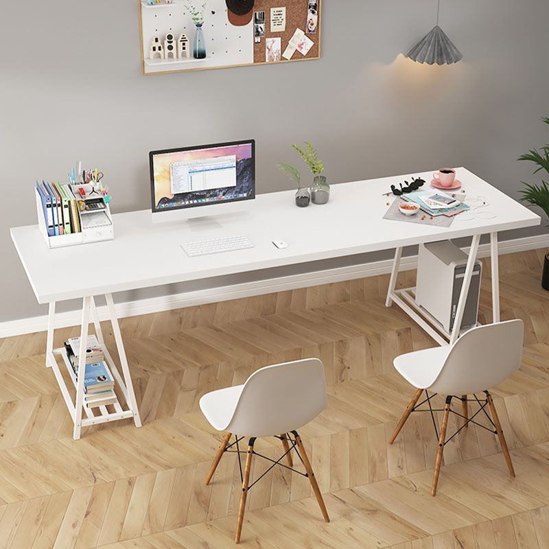 Manufactured Wood Rectangle Writing Desk Home Glam Office Desk Clearhalo 'furn' 'furn_office_desk' 'Furniture' 'Office Desks' 'Office Furniture' 'office_desk' 1200x1200_afe72964-eaa8-47f5-90d0-72b1829721fa