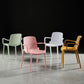 Contemporary Plastic Chair Parsons Chair in Matte Finish for Home Clearhalo 'Dining Chairs' 'Dining Tables & Seating' 'dining_chair' 'furn' 'furn_dining_chair' 'Furniture' 'Kitchen & Dining Furniture' 1200x1200_afe72df2-7e99-4de2-819f-3692d0dc3cbd