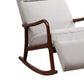 Wood Base Rocking Chair Leisure Upholstered Lazy Sofa Chair for Living Room Clearhalo 'Chairs & Seating' 'furn' 'furn_rocking_chairs' 'Furniture' 'Living Room Furniture' 'Rocking Chairs' 'rocking_chairs' 1200x1200_afebe827-9079-4ca7-8688-e1182807dd86