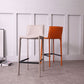 Tabourets d'intérieur glamour avec des jambes en cuir