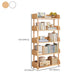 Scandinavische standaard boekenplank Open Back Engineered Wood Bookcast