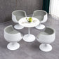 Modern Style Sintered Stone Scratch Resistant Dining Table Single Pedestal Base Round Table for Home Clearhalo ' dining_table' 'Dining Tables & Seating' 'Dining Tables' 'furn' 'furn_dining_table' 'Furniture' 'furniture_dining_table' 'Kitchen & Dining Furniture' 'kitchen&dining_furn' 'kitchen' 'kitchen_dining_table' 1200x1200_afedd4a3-dcbd-4382-846e-1287b531fef2