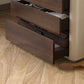 Madera fabricada Classic Glam Storage Coffster con cajones de 5/6/8