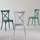Modern Style Plastic Dining Chair of 17'' Wide Cross Back Side Chair for Kitchen Clearhalo ' kitchen&dining_furn' 'Dining Chairs' 'Dining Tables & Seating' 'dining_chair' 'furn' 'furn_dining_chair' 'Furniture' 'furniture_dining_chair' 'Kitchen & Dining Furniture' 'kitchen' 1200x1200_aff136d8-9381-4555-8537-6b0004a71c2e