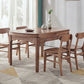 Modern Style Brown Dining Table Round Solid Wood Dining Table with 4 Legs for Living Room Clearhalo ' dining_table' 'Dining Tables & Seating' 'Dining Tables' 'furn' 'furn_dining_table' 'Furniture' 'furniture_dining_table' 'Kitchen & Dining Furniture' 'kitchen&dining_furn' 'kitchen' 'kitchen_dining_table' 1200x1200_aff2d7ba-d883-4edb-bd7c-494ef7dc0f6d
