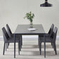 Standard Sintered Stone Top Dining Set with Black Metallic Legs Base for Dining Furniture Clearhalo 'Dining Room Sets' 'Dining Tables & Seating' 'dining_room_set' 'furn' 'furn_dining_room_set' 'Furniture' 'furniture_dining_room_set' 'Kitchen & Dining Furniture' 'kitchen&dining_furn' 'kitchen' 1200x1200_aff724b5-3afc-463a-a855-bfceaafdd36d