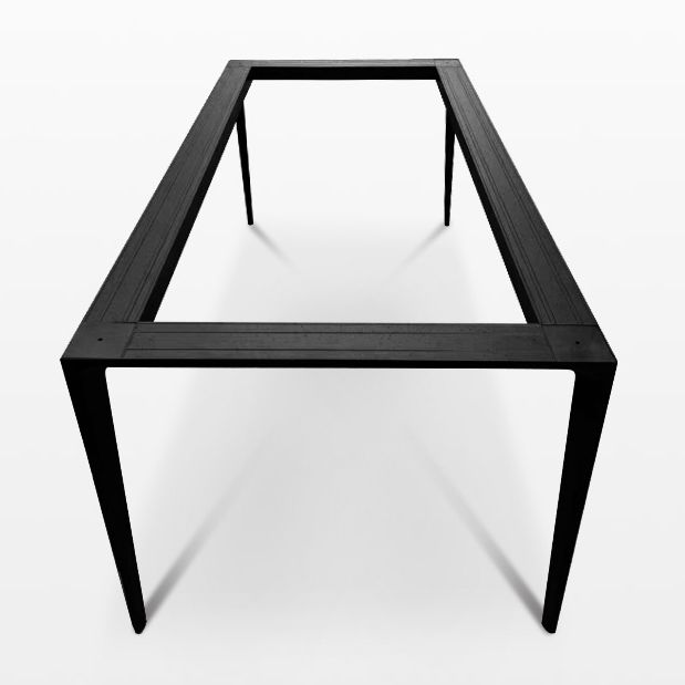 Ensemble de table à manger contemporaine 1/4/5/7 pièces Table à manger rectangulaire avec chaises sans accoudoirs