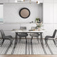 Industrial Style Rectangle Dining Site Table Stone Dining Room Home Furniture Clearhalo ' dining_table' 'Dining Tables & Seating' 'Dining Tables' 'furn' 'furn_dining_table' 'Furniture' 'furniture_dining_table' 'Kitchen & Dining Furniture' 'kitchen&dining_furn' 'kitchen' 'kitchen_dining_table' 1200x1200_aff90b78-03cb-41de-87f3-55dbd7c086f1