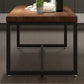 Industrial Rectangle Dining Table Pine Solid Wood Table with Trestle Base Clearhalo ' dining_table' 'Dining Tables & Seating' 'Dining Tables' 'furn' 'furn_dining_table' 'Furniture' 'furniture_dining_table' 'Kitchen & Dining Furniture' 'kitchen&dining_furn' 'kitchen' 'kitchen_dining_table' 1200x1200_aff9c35b-95fd-4111-a753-9b0ff390a3de