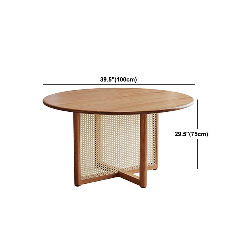 Pine Solid Wood Dining Room Collection Natural Base Modern Dining Site Table