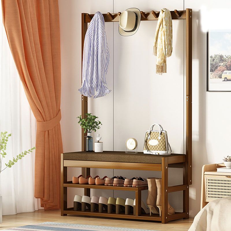 Wooden Coat Hanger Modern Style Simple Household Floor Coat Rack Clearhalo 'Entry & Mudroom Furniture' 'furn' 'furn_hall_tree_coat_racks' 'Furniture' 'Hall Trees & Coat Racks' 'hall_tree_coat_racks' 1200x1200_afffd09a-7443-41ce-8957-9dc3e1620c65