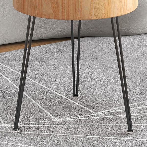 Contemporary Cocktail Table Round Solid Wood Coffee Cocktail Table Clearhalo 'Coffee & Accent Tables' 'Coffee Tables' 'coffee_tables' 'furn' 'furn_coffee_tables' 'Furniture' 'Living Room Furniture' 1200x1200_b0000b73-eed8-4369-8feb-dab9f23ad28b