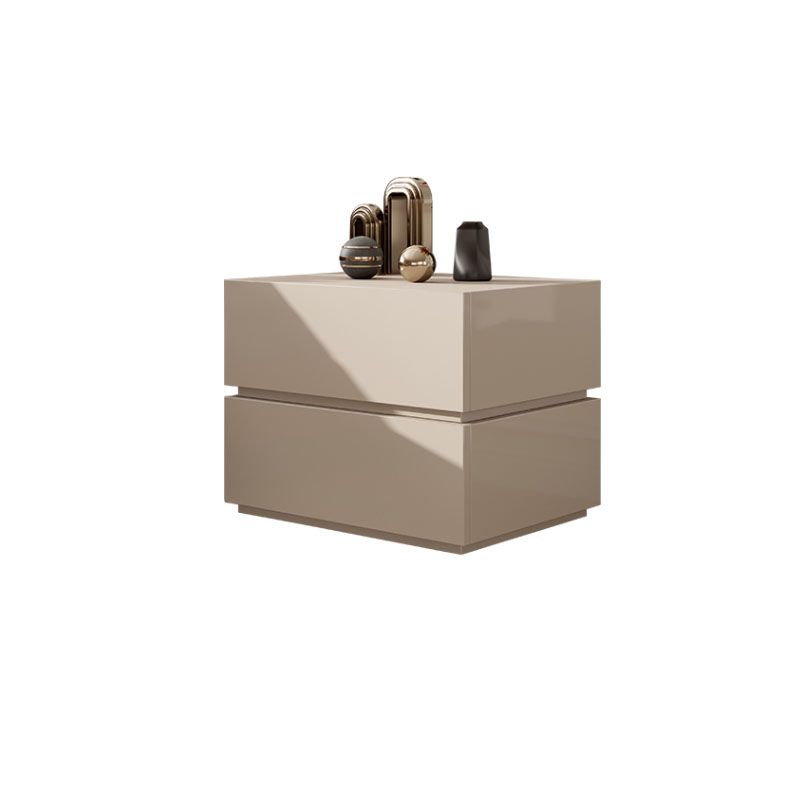 Contemporary Bedside Cabinet Faux Wood Bed Nightstand with Drawers Clearhalo 'Bedroom Furniture' 'furn' 'furn_night_stand' 'Furniture' 'night_stand' 'Nightstands' 1200x1200_b002b154-206d-4f8a-8c0a-72580dbfe897