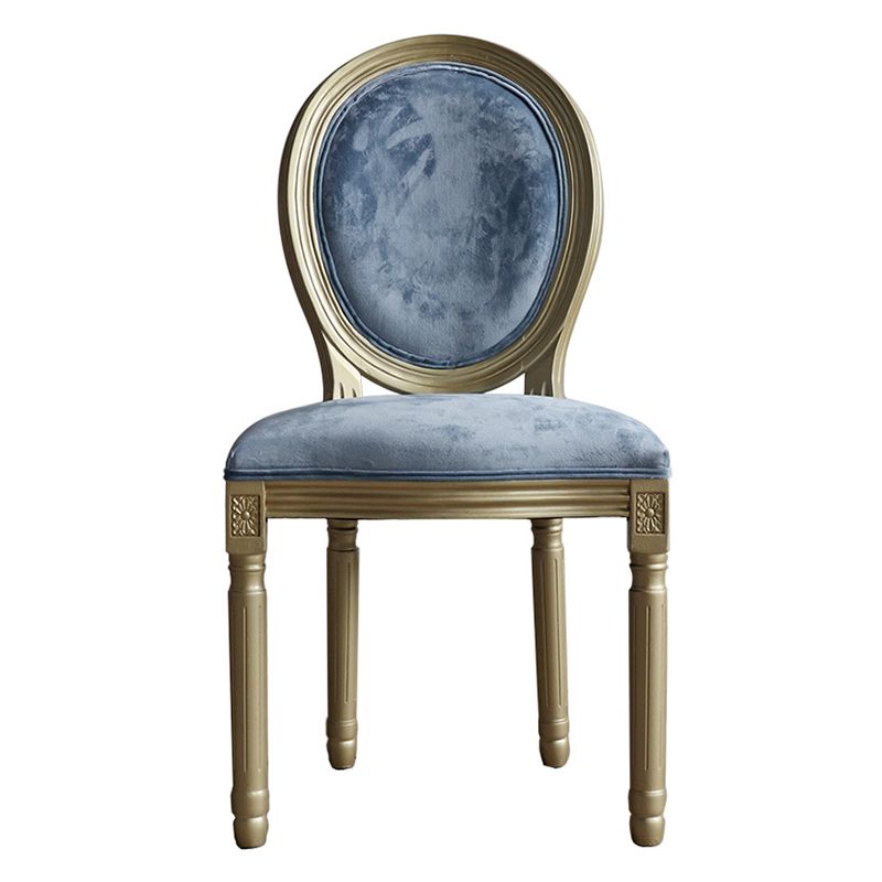 Traditional Velvet Dining Chair 38''H King Louis Back Side Chair with 4 Legs for Restaurant Clearhalo ' kitchen&dining_furn' 'Dining Chairs' 'Dining Tables & Seating' 'dining_chair' 'furn' 'furn_dining_chair' 'Furniture' 'furniture_dining_chair' 'Kitchen & Dining Furniture' 'kitchen' 1200x1200_b006a656-ecc8-4a1d-a679-233dc95d8c30