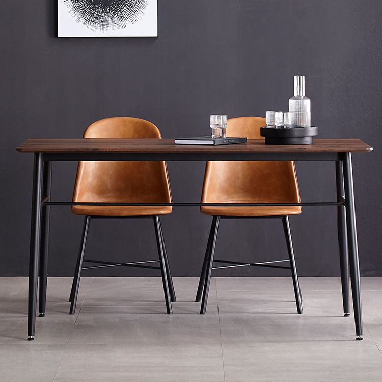 Contemporary Style Chair Dining Armless Side Chairs with Metal Legs for Kitchen Clearhalo ' kitchen&dining_furn' 'Dining Chairs' 'Dining Tables & Seating' 'dining_chair' 'furn' 'furn_dining_chair' 'Furniture' 'furniture_dining_chair' 'Kitchen & Dining Furniture' 'kitchen' 1200x1200_b007d02e-4528-40b7-82bd-88c53cb49dc3