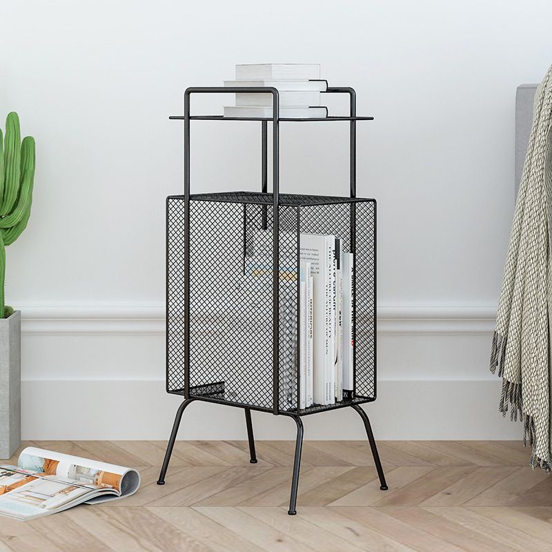 28 "H glam mobile da comodino in ferro 1 comodino aperto con gambe