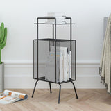 28 "H glam mobile da comodino in ferro 1 comodino aperto con gambe