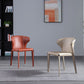 Upholstered Armless Dining Chairs Modern Faux Leather Side Chair