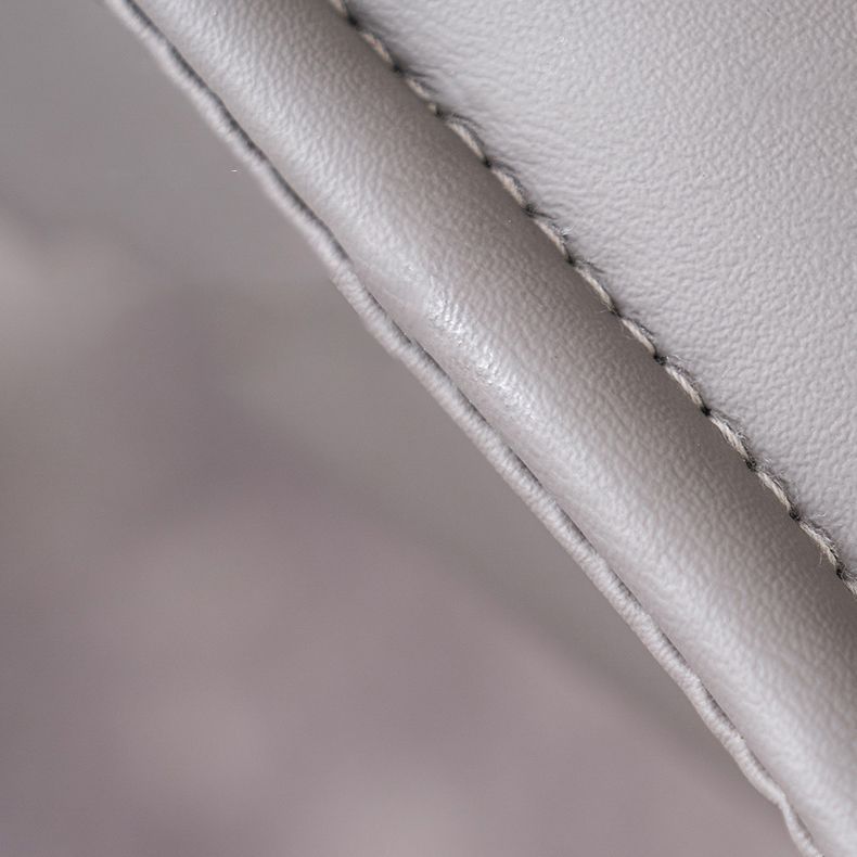 Modern PU Leather Side Chair Parsons Indoor Dining Chair for Home