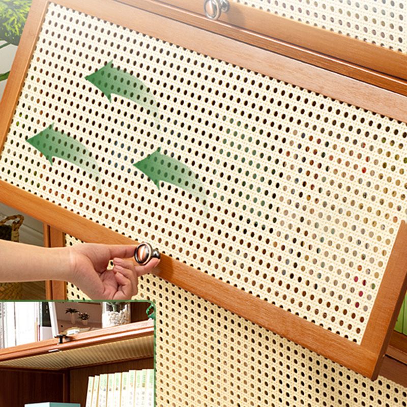 Brown Color Barrister Bookcase Contemporary Bamboo Bookcase for Home Office Clearhalo 'Bookcases' 'furn' 'furn_bookcases' 'Furniture' 'furniture_bookcases' 'kitchen' 'kitchen_bookcases' 'Living Room Furniture' 'Office Furniture' 1200x1200_b010e78d-13b7-4780-a312-3ee791bc0c0a