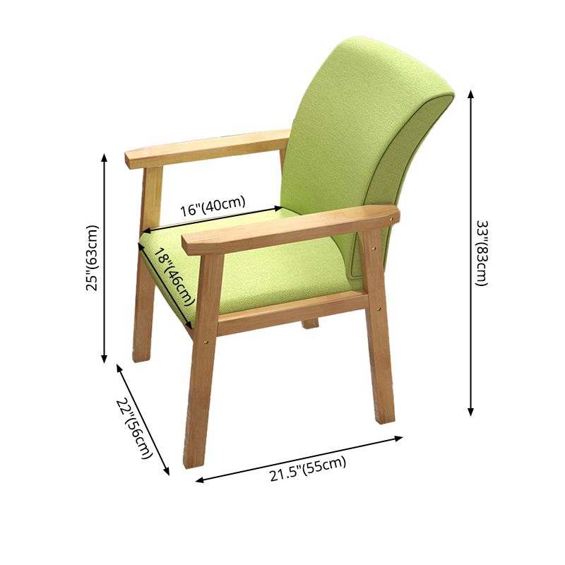 Matte Finish Contemporary Arm Chair Upholstered Solid Back Single Dining Chair Clearhalo ' kitchen&dining_furn' 'Dining Chairs' 'Dining Tables & Seating' 'dining_chair' 'furn' 'furn_dining_chair' 'Furniture' 'furniture_dining_chair' 'Kitchen & Dining Furniture' 'kitchen' 1200x1200_b01270b4-80a2-4fd3-83a3-3d28894d4fdf