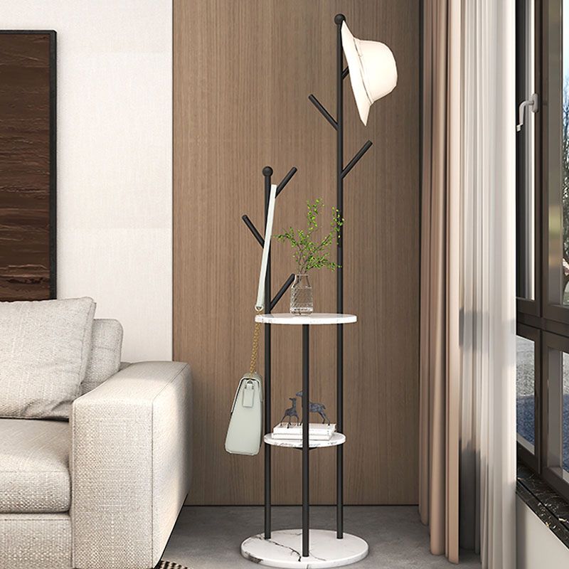 Glamargträger Freistehende Regale und Messdoßhaken Metallhalle Ständer mit Schieferbasis